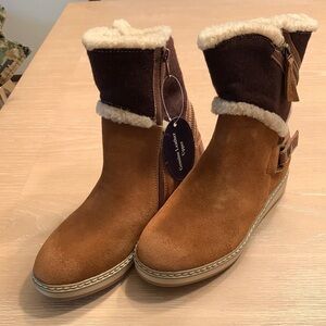 White Mountain Teague AMAZING suede boots New with Box super cute!!